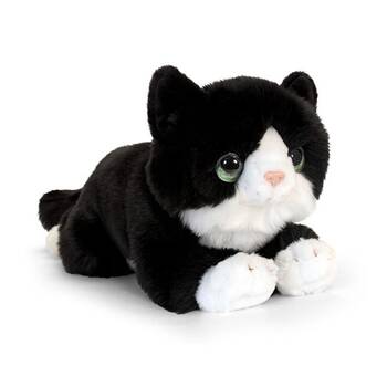 Cuddle Kitten Blk (Cuddle Pets) Kids 32cm Soft Toy 3y+