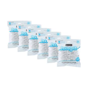 6x 50pc Boxsweden Hangit Heavy Duty Pegs Value Pack Superior Hold UV Resistant 
