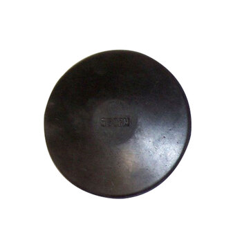 Regent 350mg Rubber Discus Track & Field Throw Disk - Black