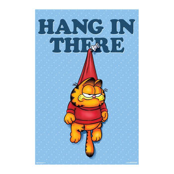 Garfield Hang In There Poster 91.5x61cm Kids Room Decor