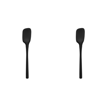 2PK Tovolo Flex-Core All Silicone Nylon Spoonula - Black