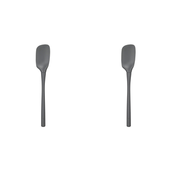 2PK Tovolo Flex-Core All Silicone Nylon Spoonula - Charcoal