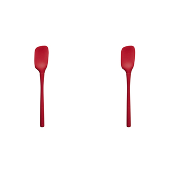 2PK Tovolo Flex-Core All Silicone Nylon Spoonula - Cayenne