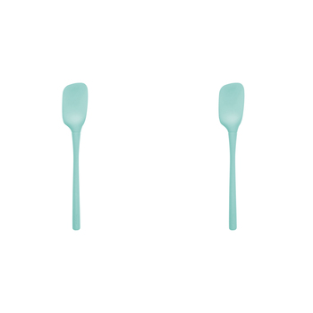 2PK Tovolo Flex-Core All Silicone Nylon Spoonula - Light Aqua
