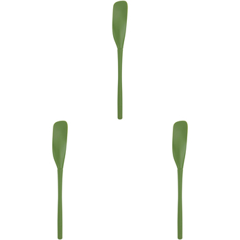 3PK Tovolo Flex-Core All Silicone/Nylon Jar Scraper Utensil - Pesto
