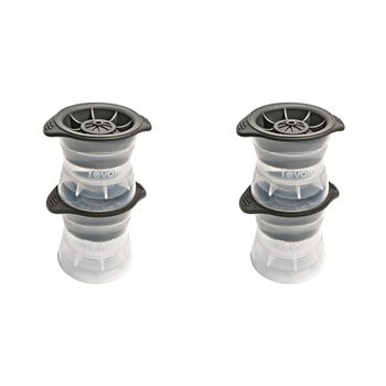 4pc Tovolo Sphere Ice Mould Set w/ Leak-Proof Silicone Cap
