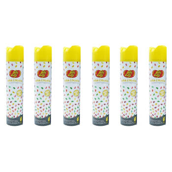 6PK Jelly Belly Air Freshner Room Fragrance 250ml - Pina Colada