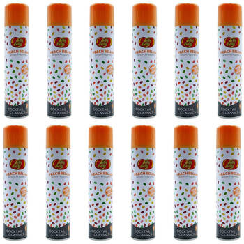 12PK Jelly Belly Air Freshner Room Fragrance 250ml - Peach Bellini