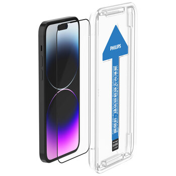 Philips Anti-Reflection Tempered Glass Screen Protector For iPhone 14 Pro