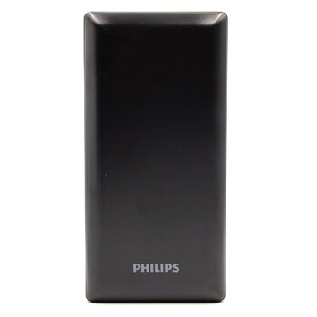 Philips Quick Charge Portable 20000mAh Power Bank - Black