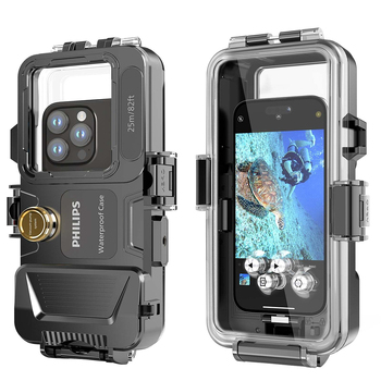 Philips Diving Phone Case For Apple iPhone 7-14 - Clear
