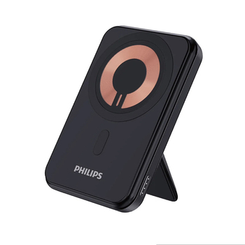 Philips 15W Wireless Charger 10000mAh MagSafe Power Bank - Black