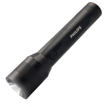 Philips Rechargeable LED Handheld 1100LM Flashlight - Black