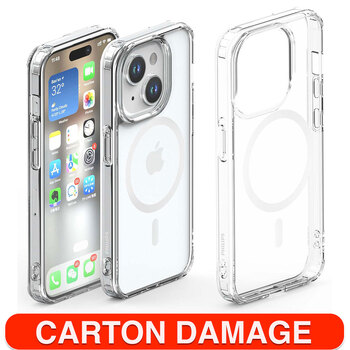 Philips Magnetic MagSafe Ultra Crystal Case For iPhone 15 - Clear