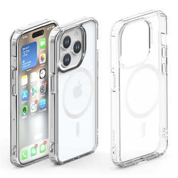 Philips Magnetic MagSafe Ultra Crystal Case For iPhone 15 Pro - Clear