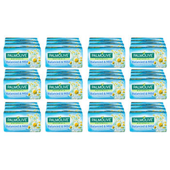 12PK 4PK Palmolive 90g Naturals Balanced & Mild Soap Bar