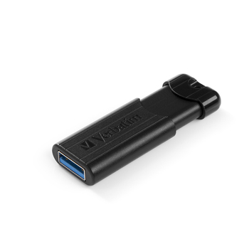 Verbatim Store'n'Go Pinstripe USB 3.0 Drive 64GB Black