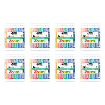 96pc Texta Zoom Twist Crayons Hard Case Wallet