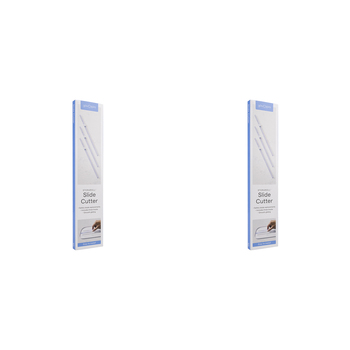 6pc Youcopia Storaroll Plastic/Steel Food Wrap Cutter Set 38cm - Clear