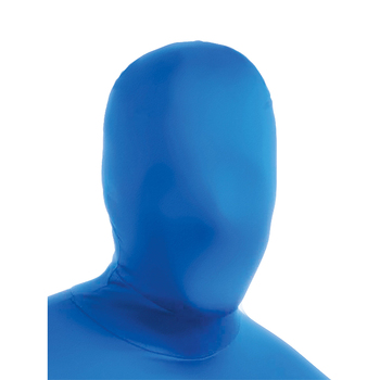 2nd Skin Full Face Mask Sports Fan Adult Unisex Costume - Blue