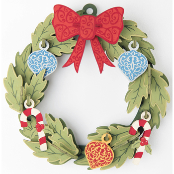 Incredibuilds Insight Editions Christmas Holiday Collection Wreath 9y+
