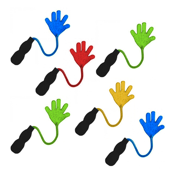 6PK Sticky Snapper Kids/Children's Hand Novelty Toy Assorted 5yrs+ 