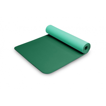 Bodyworx TPE Two-Tone Green Yoga/Pilates Gym Workout Mat