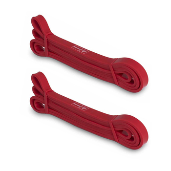 2PK Bodyworx Strength Band Workout/Gym Ultra Light 15mm Red