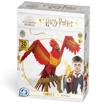 145pc Harry Potter 3D Puzzle - 51.5cm Fawkes Model Kit Kids Toy 8+