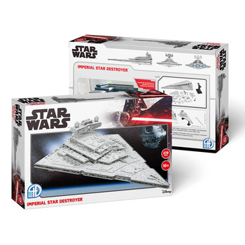 278pc Star Wars Imperial Star Destroyer 3D Paper Model Kit 10+