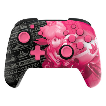 Nintendo Switch Rematch Glow Wireless Controller: Grand Prix Peach