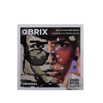 Mozabrick 3500 Bricks Qbrix Original Personalised Pixel Art Set 14y+