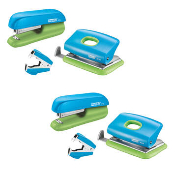 2PK Rapid Stapler F5 Value Pack Blue/Green