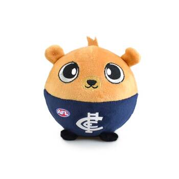 AFL Squishii Carlton Kids 10cm Soft Collectible Toy 3y+
