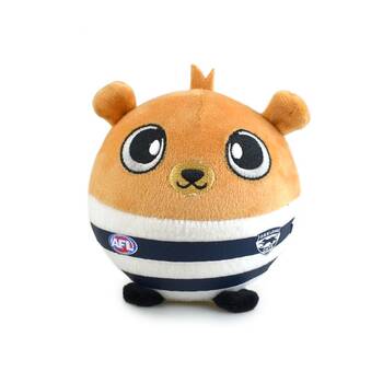 AFL Squishii Geelong Kids 10cm Soft Collectible Toy 3y+