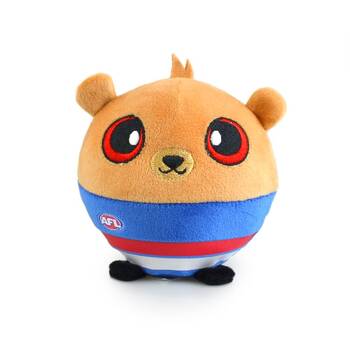 AFL Squishii W Bulldogs Kids 10cm Soft Collectible Toy 3y+