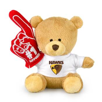 AFL No 1 Supp Hawthorn (D) Kids 15cm Soft Collectible Toy 3y+