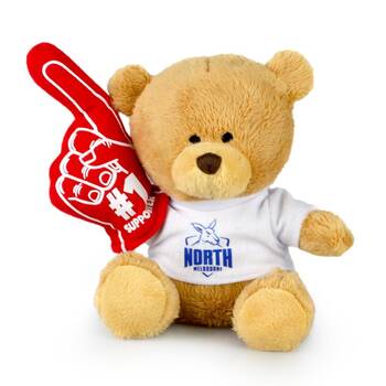AFL No 1 Supp North Melbourne (D) Kids 15cm Soft Collectible Toy 3y+