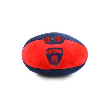 AFL Footy Melbourne New Kids 18cm Soft Collectible Ball Toy 3y+