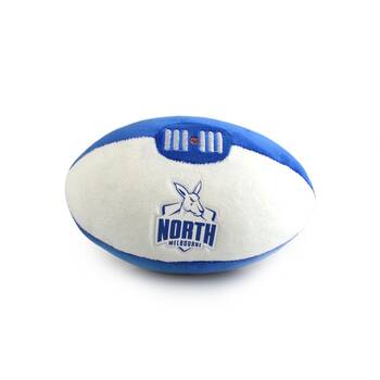 AFL Footy Nth Melbourne New Kids 18cm Soft Collectible Ball Toy 3y+