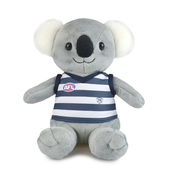 AFL Koala Geelong Soft Animal Plush Toy 20cm - Grey