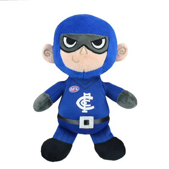 AFL Carlton Rascal Mascot 20cm Plush Kids/Children Soft Toy