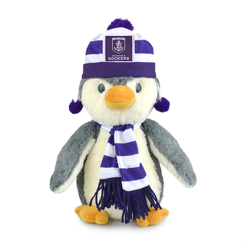 Korimco 27cm AFL Penguin Fremantle Soft Stuffed Toy 3y+