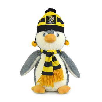 Korimco 27cm Afl Penguin Richmond Soft Stuffed Toy 3y+