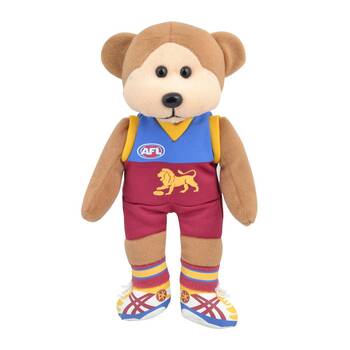 AFL Player Bris (D) Kids 30cm Soft Collectable Bear Toy 3y+