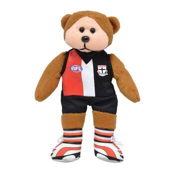 AFL Player St Kilda (D) Kids 40cm Soft Collectable Bear Toy 3y+