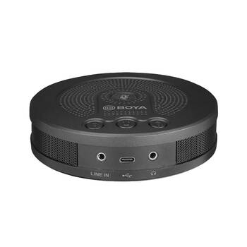 Boya By-BMM400 Conference Microphone Speaker For Smartphone/PC Round Black