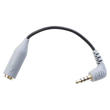 Boya By-CIP2 3.5mm TRS to TRRS Audio Adapter For iPhone/iPad/Android Device