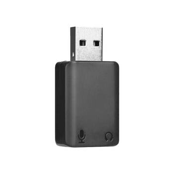 Boya By-EA2 3.5mm Jack to USB 2.0 Microphone Adapter For Computer - Black