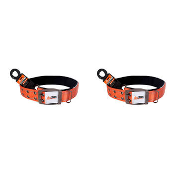2PK AgBoss Dog Collar Medium to Large Breeds Orange 0.04x65cm 26 inch